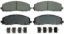 WAGNER BRAKE QUIKSTOP CERAMIC PADS - ZD1589