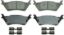 WAGNER BRAKE QUIKSTOP CERAMIC PADS - ZD1602