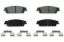 WAGNER BRAKE CERAMIC BRAKE PADS - ZD1707
