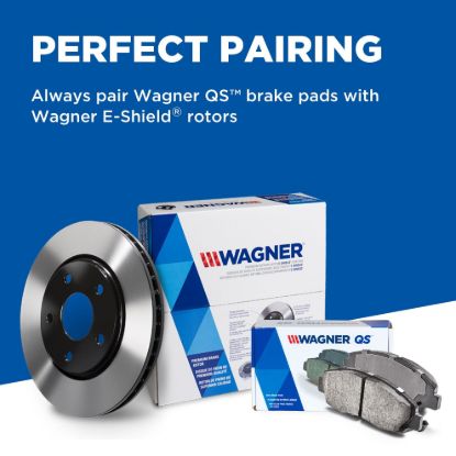 WAGNER BRAKE CERAMIC BRAKE PADS - ZD1815