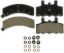 WAGNER BRAKE CERAMIC BRAKE PADS - ZD369