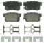 WAGNER BRAKE CERAMIC BRAKE PADS - ZD536