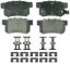 WAGNER BRAKE CERAMIC BRAKE PADS - ZD537