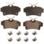 WAGNER BRAKE CERAMIC BRAKE PADS - ZD627