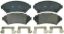 WAGNER BRAKE CERAMIC BRAKE PADS - ZD699