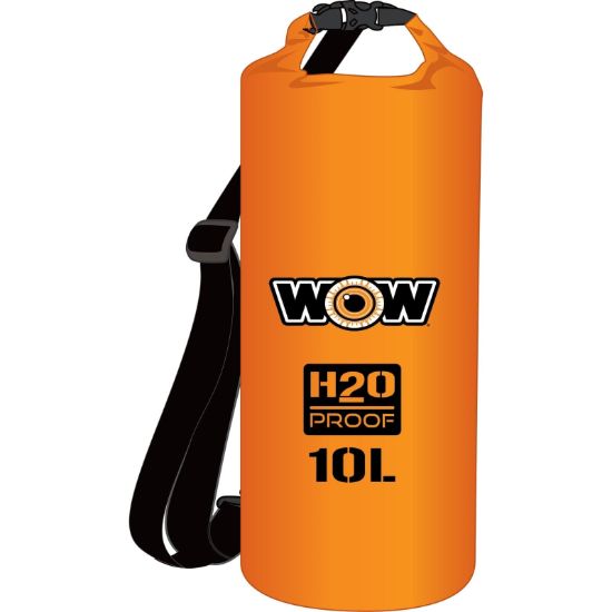 WOW SPORTS H2O PROOF 10L DRYBAG ORANGE - 185070O
