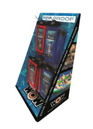 WOW SPORTS H2O PROOF COUNTER DISPLAY - 195140