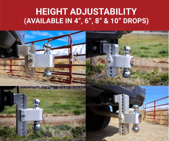 WEIGH SAFE 180 DEGREE TURNOVER BALL 8' DROP HI - CTB82