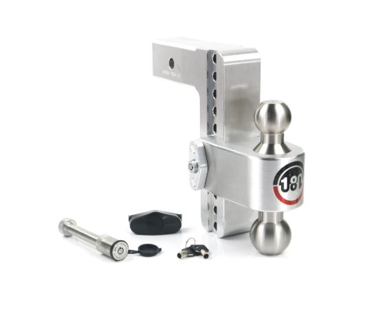 WEIGH SAFE TURNOVER BALL 8' DROP HITCH W/ 2' S - LTB825KA