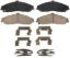 WAGNER BRAKE QUIKSTOP CERAMIC PADS - ZD731