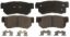 WAGNER BRAKE NAO BRAKE PADS - ZD813