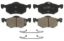 WAGNER BRAKE CERAMIC BRAKE PADS - ZD843