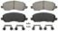 WAGNER BRAKE CERAMIC BRAKE PADS - ZD866