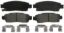 WAGNER BRAKE CERAMIC BRAKE PADS - ZD883