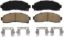 WAGNER BRAKE CERAMIC BRAKE PADS - ZD913