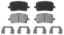 WAGNER BRAKE CERAMIC BRAKE PADS - ZD923