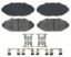 WAGNER BRAKE SEMI-MET BRAKE PADS - ZX748