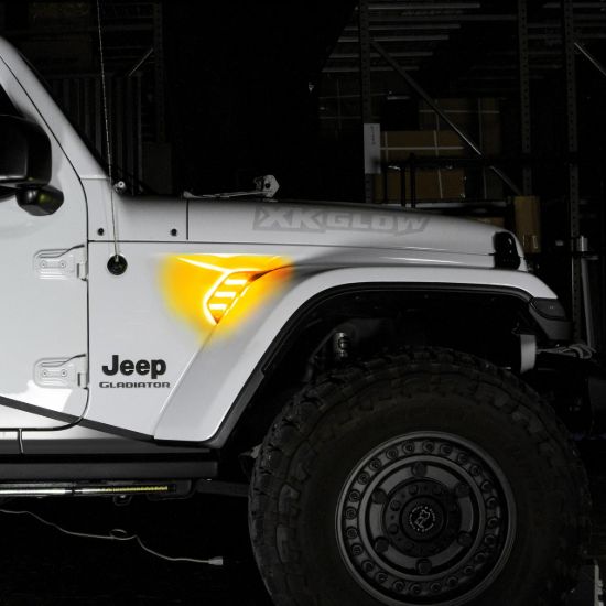 XK GLOW JEEP AIR VENT LIGHT - VENTRGBKIT
