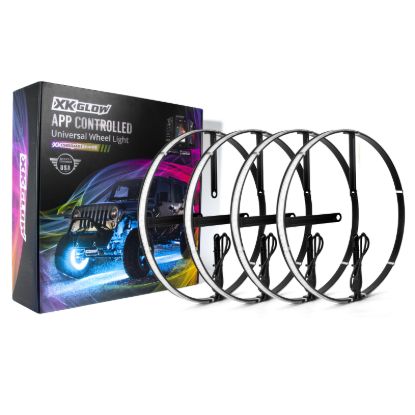 XK GLOW 4X15' WHEEL LIGHT - WHEELKIT