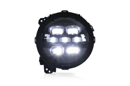 Picture of Attica 4x4 Headlight Set - CHATT0771-H6-GBC-SQ