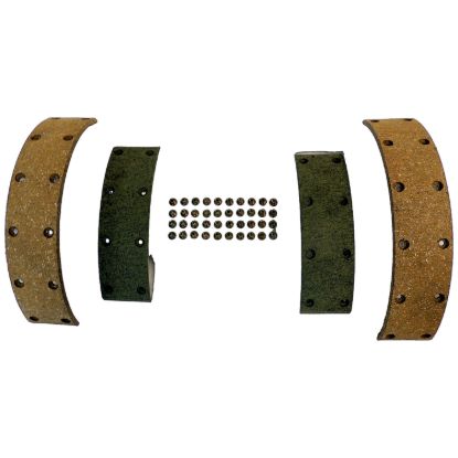 Picture of Crown Automotive Jeep Replacement Drum Brake Shoe Facing Kit - 116600