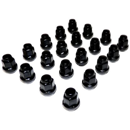 Picture of Crown Automotive Jeep Replacement Wheel Lug Nut - 4006956BLKK