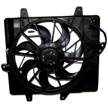 Picture of Crown Automotive Jeep Replacement Engine Cooling Fan Assembly - 5017407AB