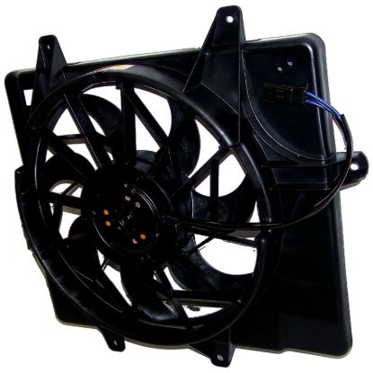 Picture of Crown Automotive Jeep Replacement Engine Cooling Fan Assembly - 5017407AB