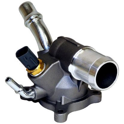 Picture of Crown Automotive Jeep Replacement Engine Coolant Thermostat Housing Assembly - 5047861AA