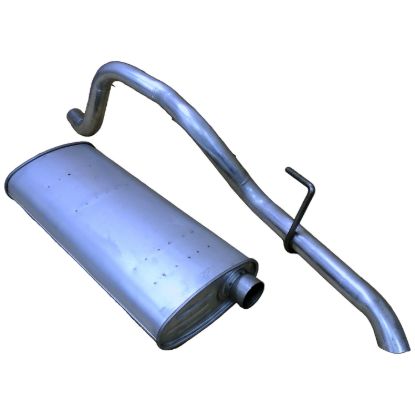 Picture of Crown Automotive Jeep Replacement Exhaust Muffler and Pipe Assembly - 5096298AA