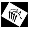 Picture of Crown Automotive Jeep Replacement Spark Plug Wire Set - 5102091AA