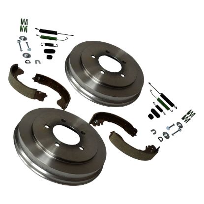 Picture of Crown Automotive Jeep Replacement Brake Drum and Shoe Rebuild Kit - 5105617K