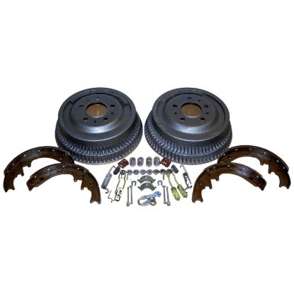 Picture of Crown Automotive Jeep Replacement Drum Brake Shoe and Drum Kit - 52001151K