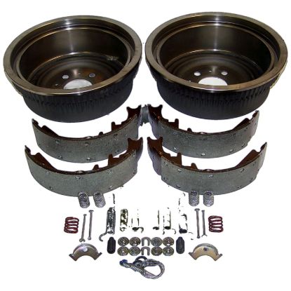 Picture of Crown Automotive Jeep Replacement Drum Brake Shoe and Drum Kit - 52001915K