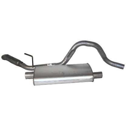 Picture of Crown Automotive Jeep Replacement Exhaust Muffler and Pipe Assembly - 52018163