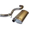 Picture of Crown Automotive Jeep Replacement Exhaust Muffler and Pipe Assembly - 52019241AC