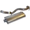 Picture of Crown Automotive Jeep Replacement Exhaust Muffler and Pipe Assembly - 52019241AC