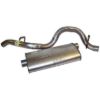 Picture of Crown Automotive Jeep Replacement Exhaust Muffler and Pipe Assembly - 52019241AC