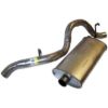 Picture of Crown Automotive Jeep Replacement Exhaust Muffler and Pipe Assembly - 52019241AC
