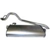 Picture of Crown Automotive Jeep Replacement Exhaust Muffler and Pipe Assembly - 52022039
