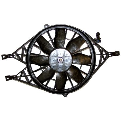 Picture of Crown Automotive Jeep Replacement Engine Cooling Fan Assembly - 52030033AD