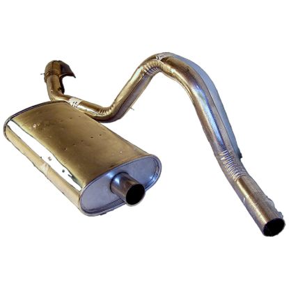 Picture of Crown Automotive Jeep Replacement Exhaust Muffler and Pipe Assembly - 52101196