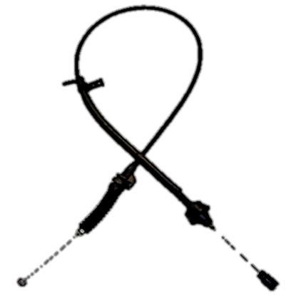 Picture of Crown Automotive Jeep Replacement Fuel Injection Throttle Cable - 52109653AE