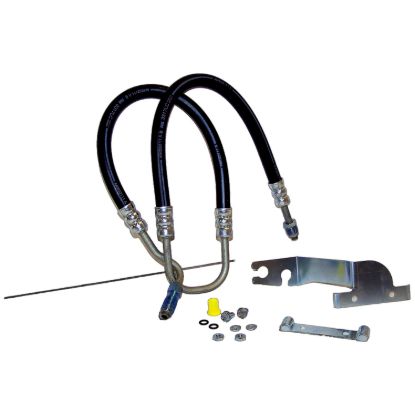 Picture of Crown Automotive Jeep Replacement Power Steering Pressure Hose - 52128940AF