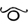 Picture of Crown Automotive Jeep Replacement Windshield Frame Weatherstrip Seal - 5453950K