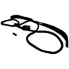 Picture of Crown Automotive Jeep Replacement Windshield Frame Weatherstrip Seal - 5453950MK