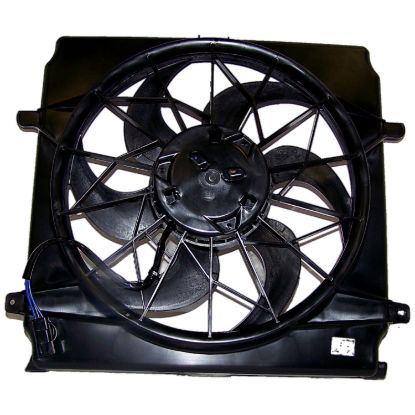 Picture of Crown Automotive Jeep Replacement Engine Cooling Fan Assembly - 55037692AB