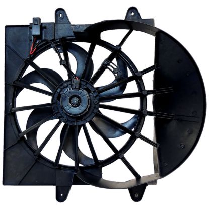Picture of Crown Automotive Jeep Replacement Engine Cooling Fan Assembly - 55037969AB