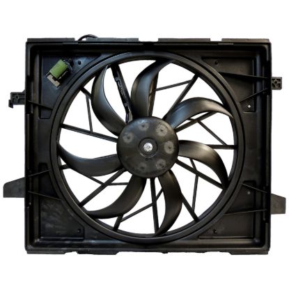 Picture of Crown Automotive Jeep Replacement Engine Cooling Fan Assembly - 55037992AD