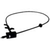 Picture of Crown Automotive Jeep Replacement Hood Release Cable - 55076109